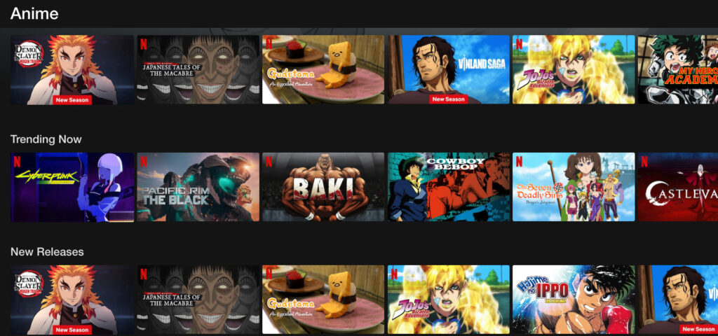 What is the Code for Mature Anime on Netflix?