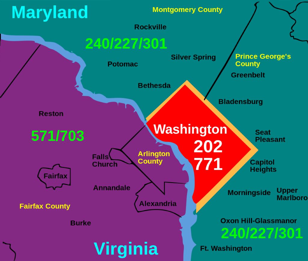 A Closer Look at Area Code 202
