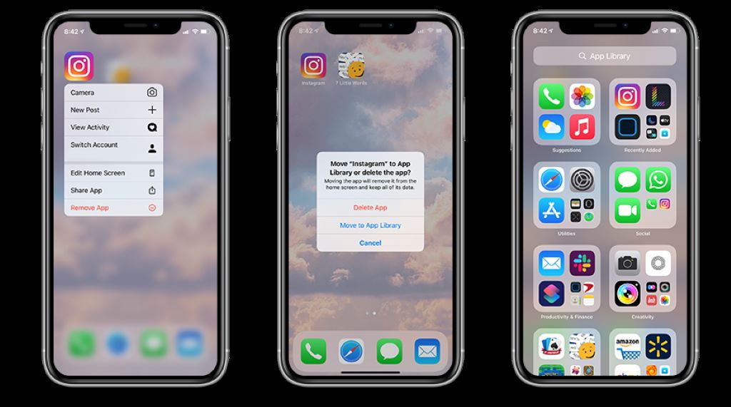 How do I get rid of stubborn apps on my iPhone