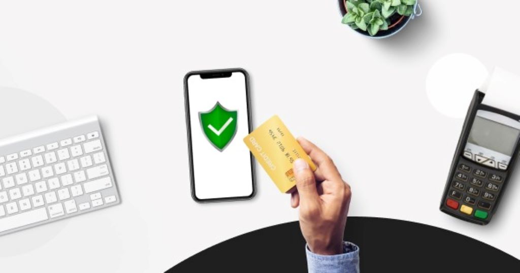 Screenshot of a secure checkout page on an eCommerce platform