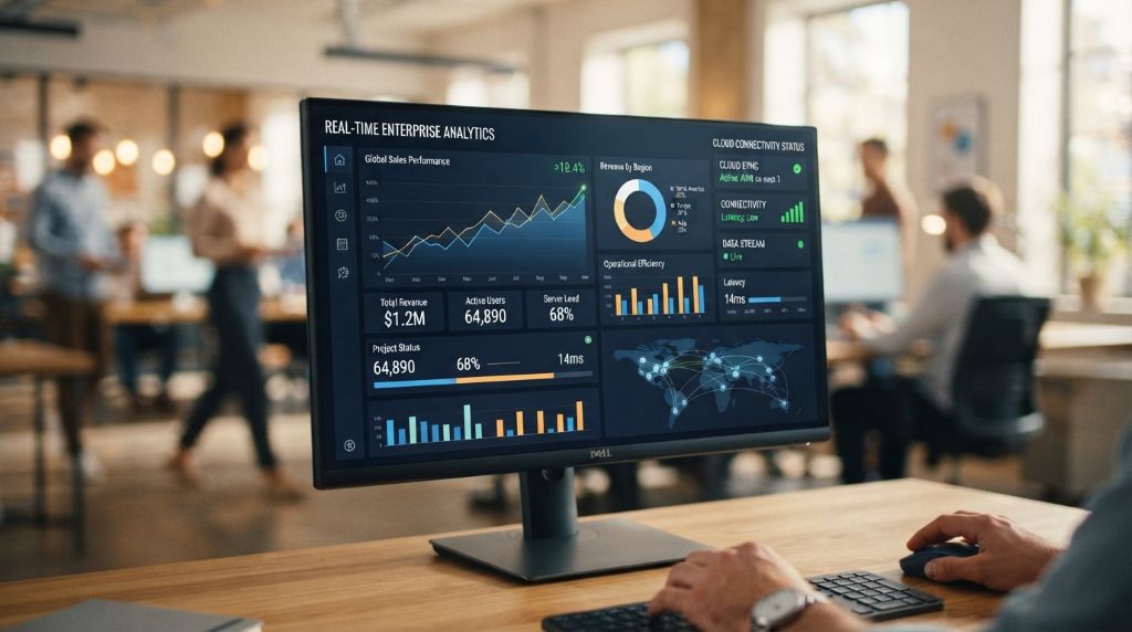 Cloud computing and data analytics for businesses